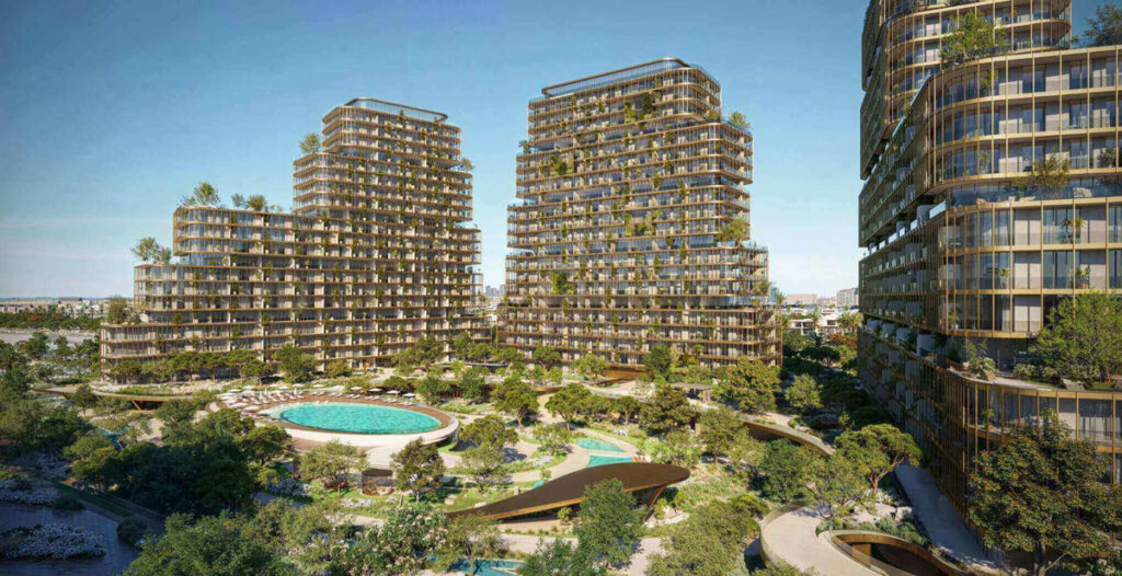 Hado Dubai Islands featuring luxury waterfront residences, modern architecture, and scenic coastal views in Dubai