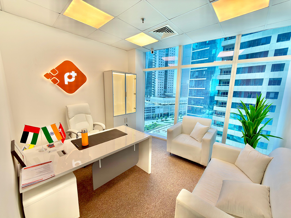 Fully furnished office space for rent in Park Lane Tower