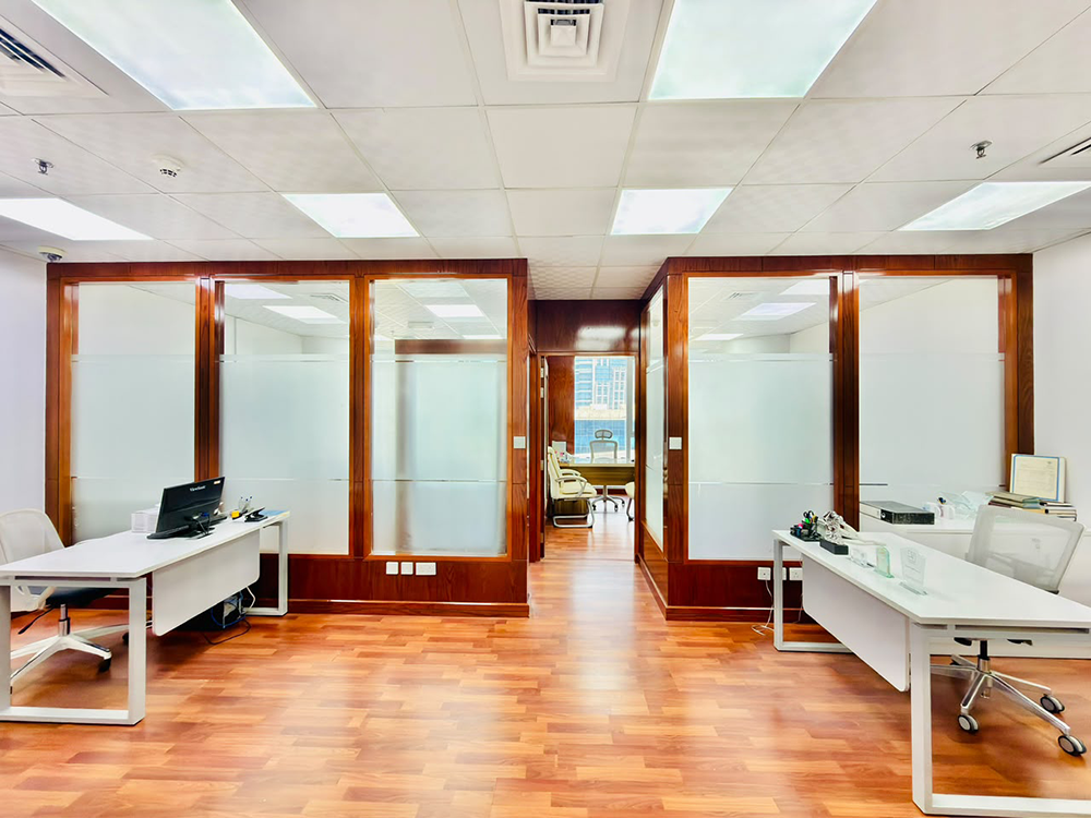 Furnished office for rent in The Citadel Tower