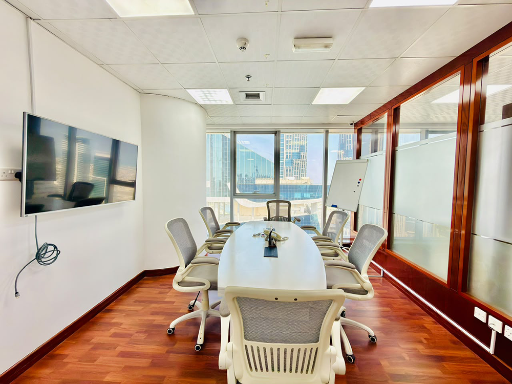 Furnished office for rent in The Citadel Tower