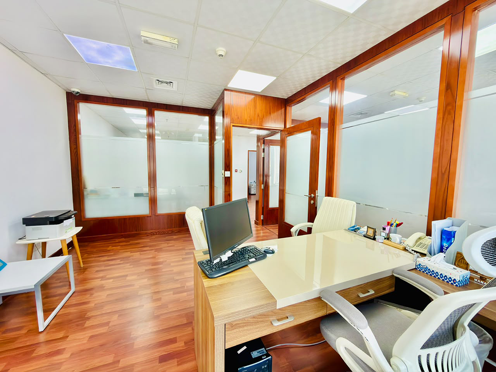 Furnished office for rent in The Citadel Tower