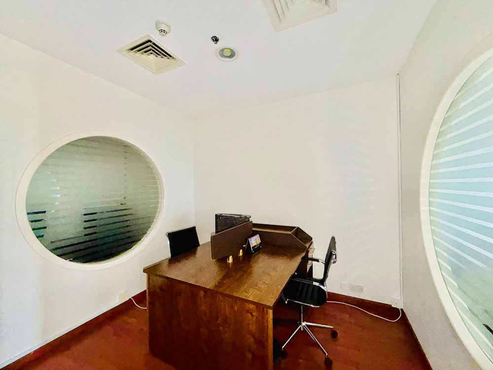 Fully furnished high-floor office for rent in The Citadel Tower