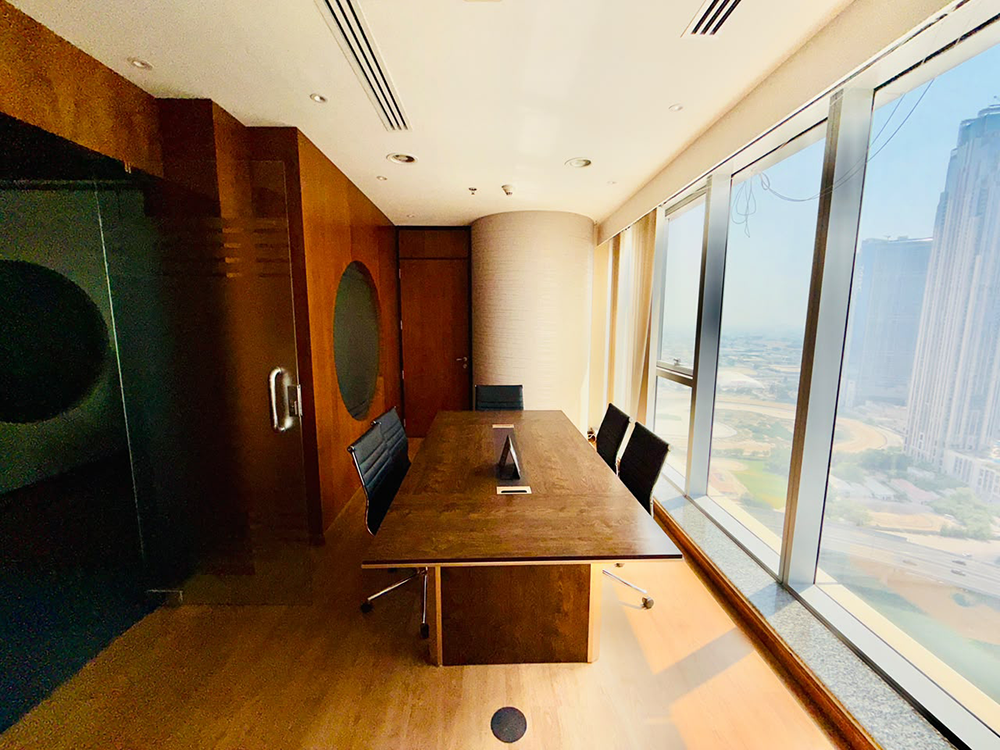 Fully furnished high-floor office for rent in The Citadel Tower