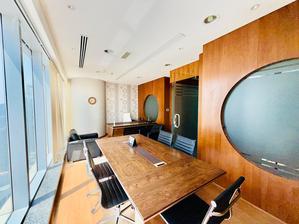 Fully furnished high-floor office for rent in The Citadel Tower