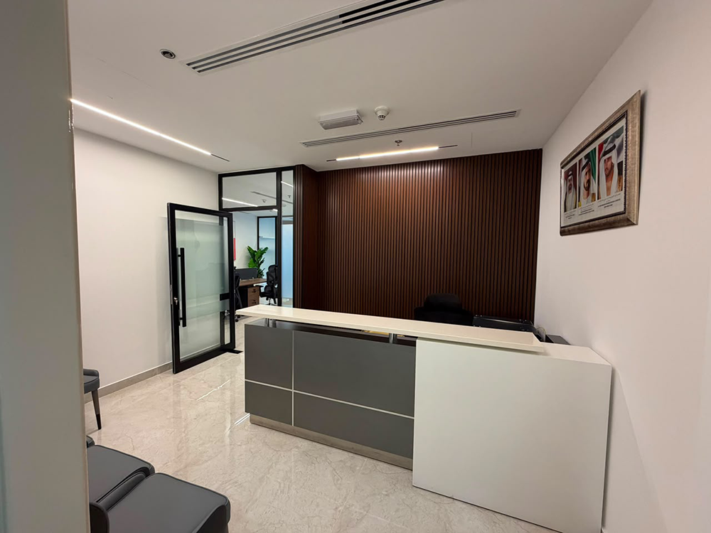 Fully furnished high-floor office for rent in The Citadel Tower