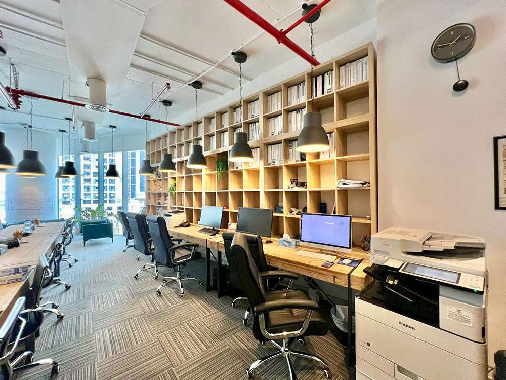Furnished office space for rent in Park Lane Tower, Business Bay