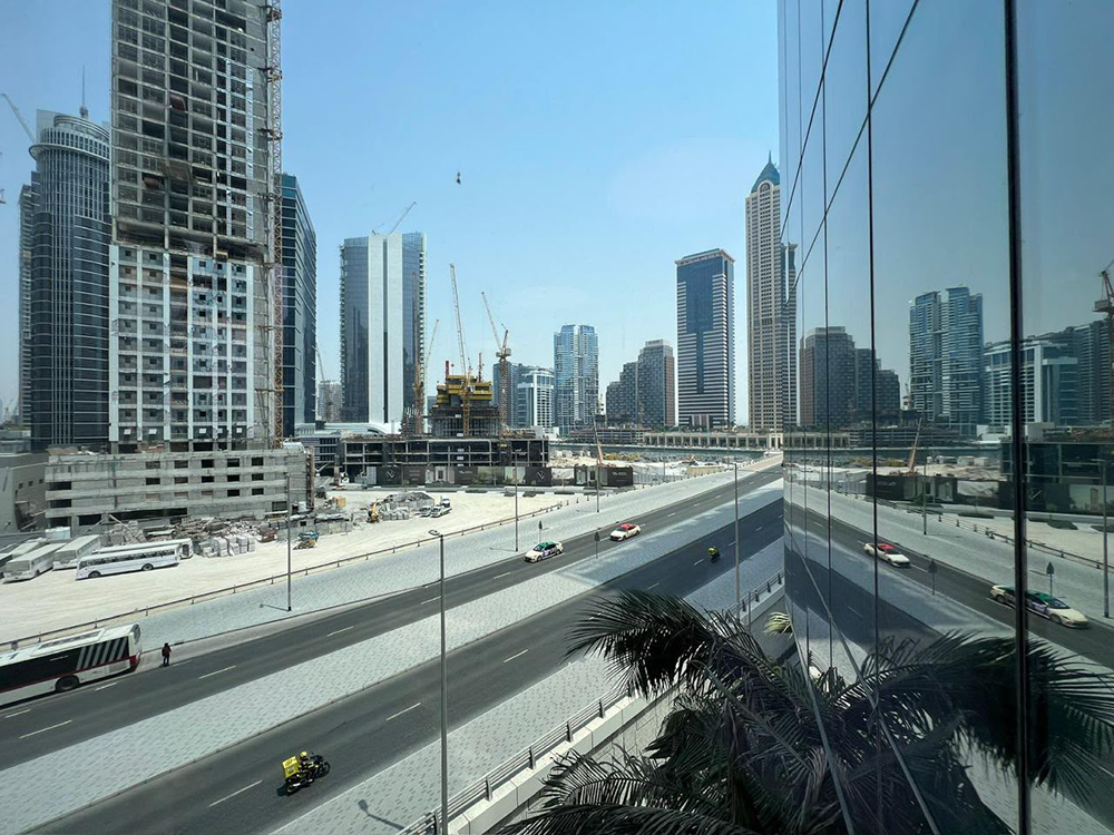 Furnished office space for rent in Park Lane Tower, Business Bay