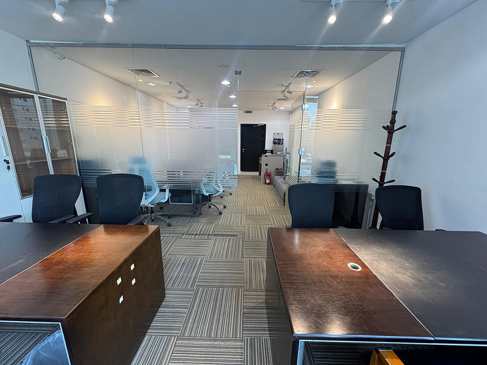 Furnished office space for rent in Tamani Art Tower, Business Bay