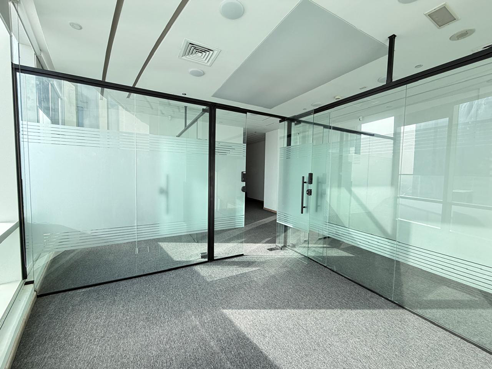 Modern business workspace