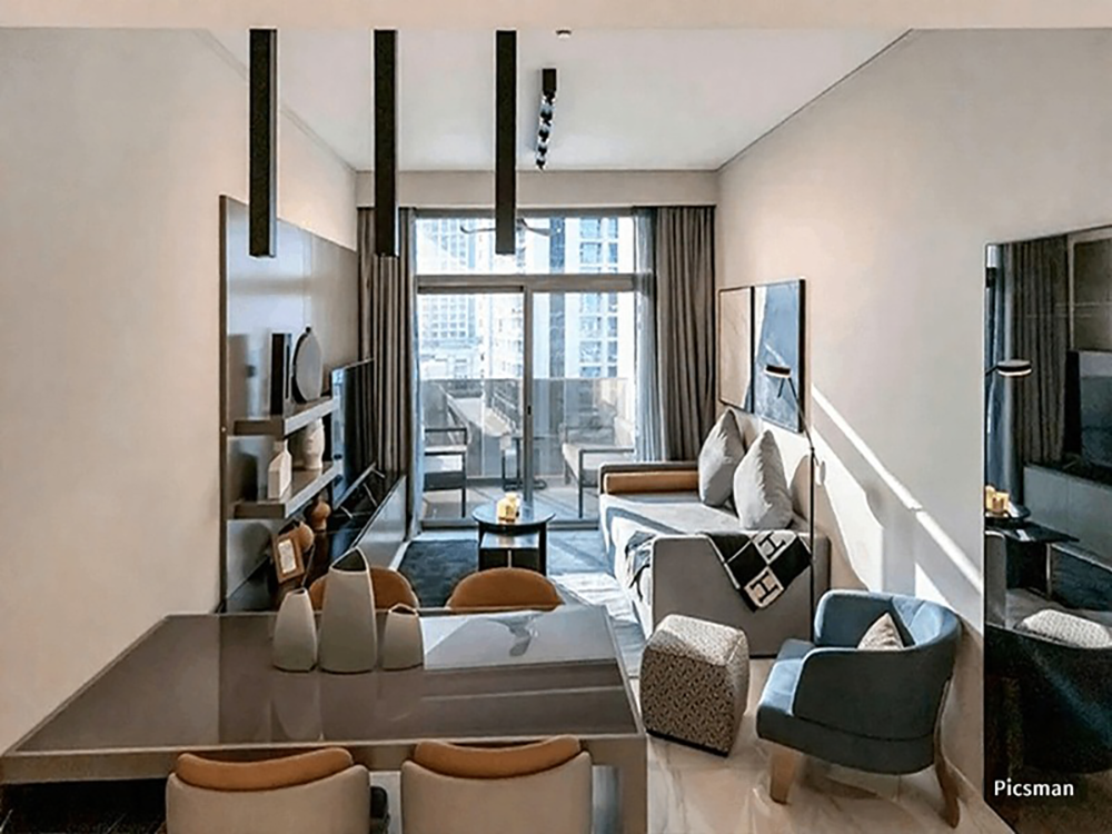 Fully furnished high-floor apartment for rent in MAG 318, Business Bay