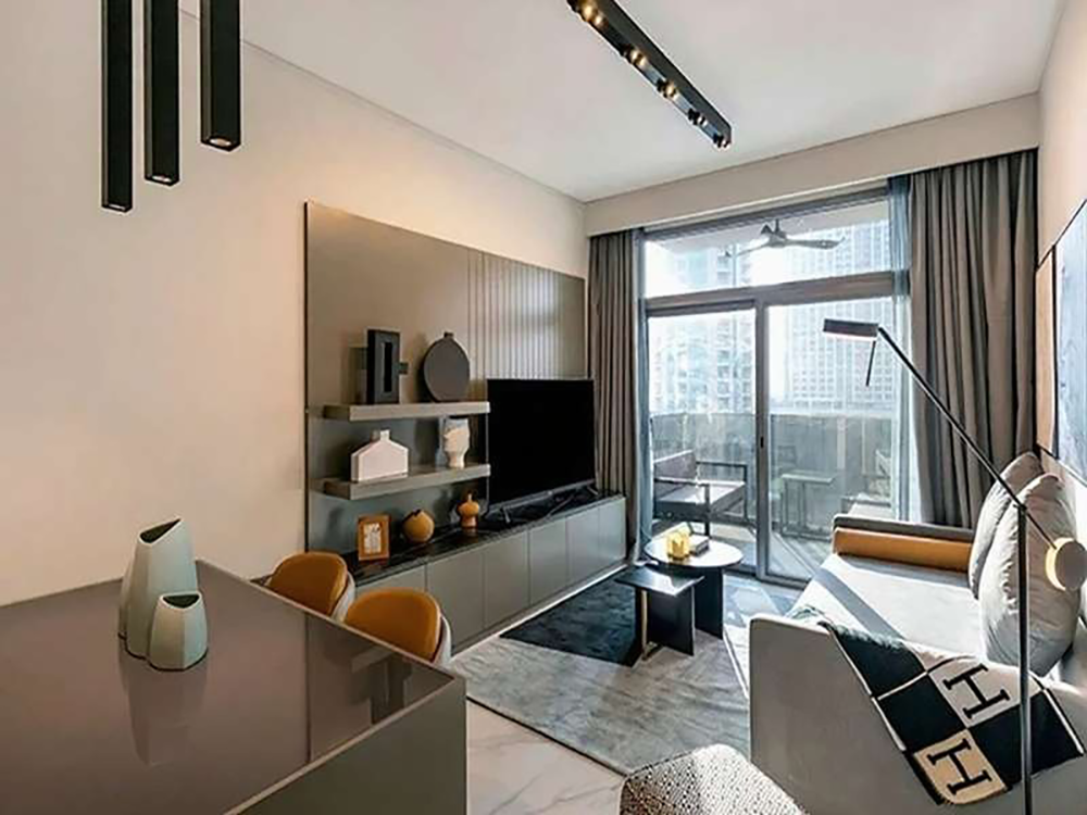 Fully furnished high-floor apartment for rent in MAG 318, Business Bay