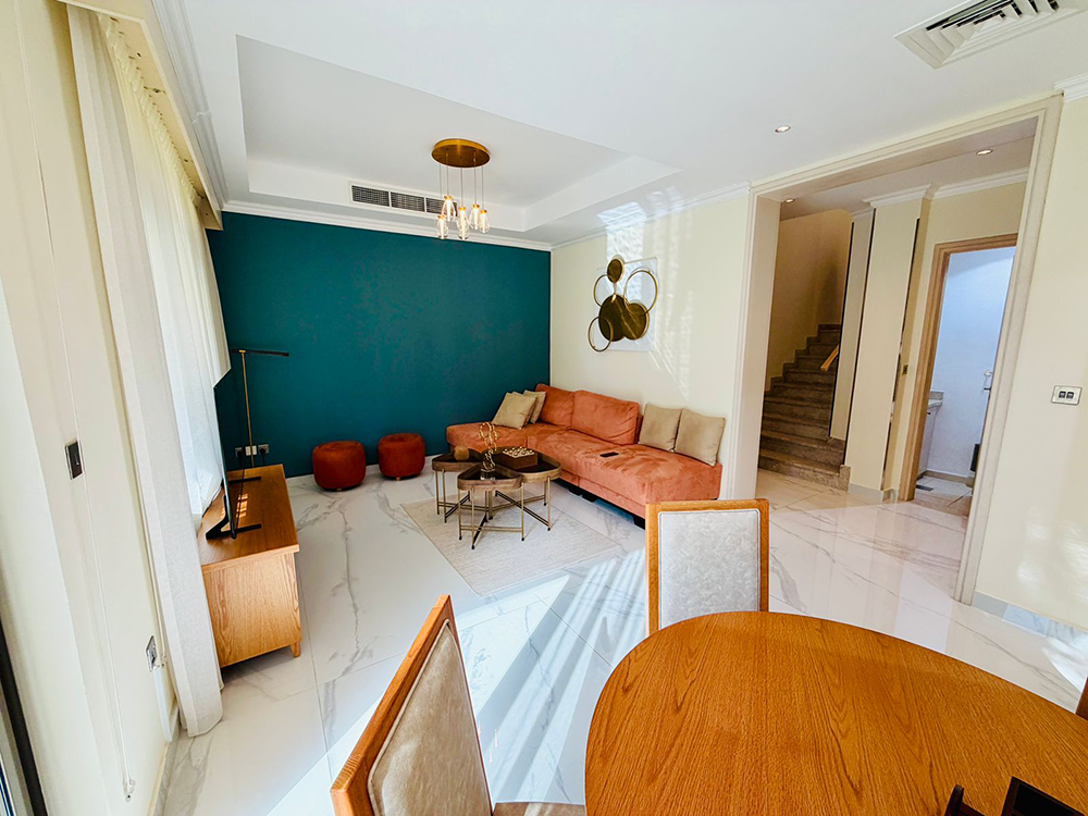 Spacious family living area