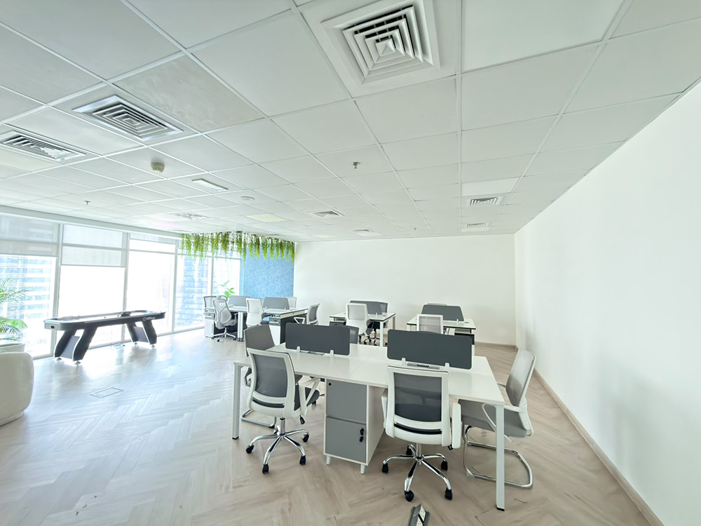 Fully furnished office space for rent in Park Lane Tower, Business Bay