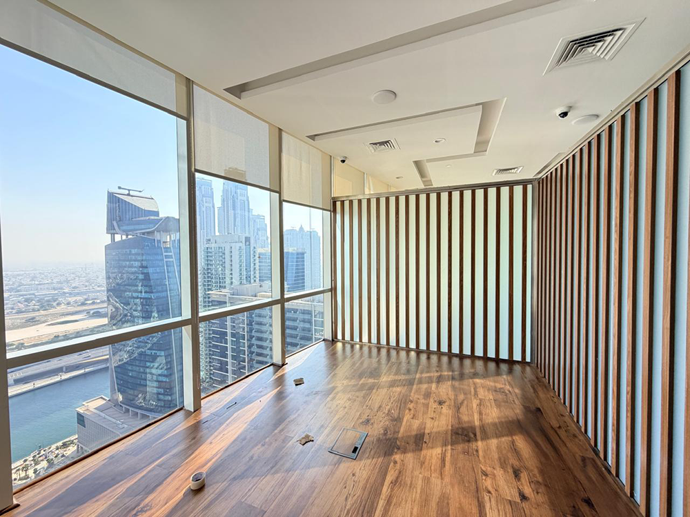 High-floor office space for rent in Park Lane Tower, Business Bay