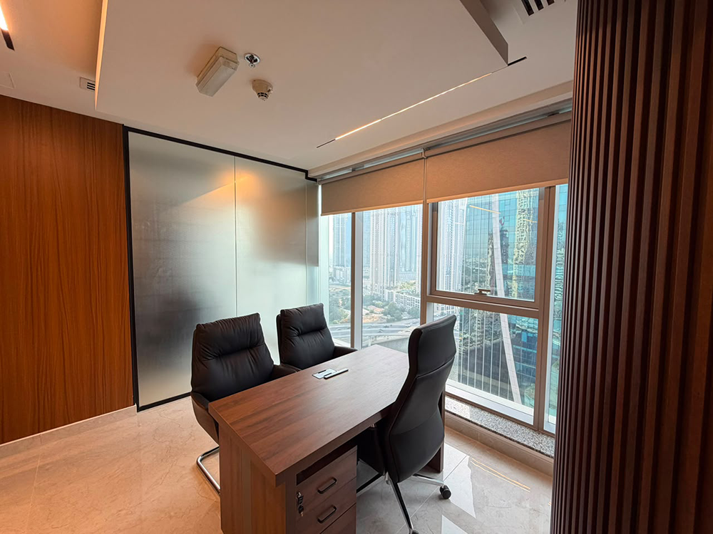 Fully furnished high-floor office for rent in The Citadel Tower