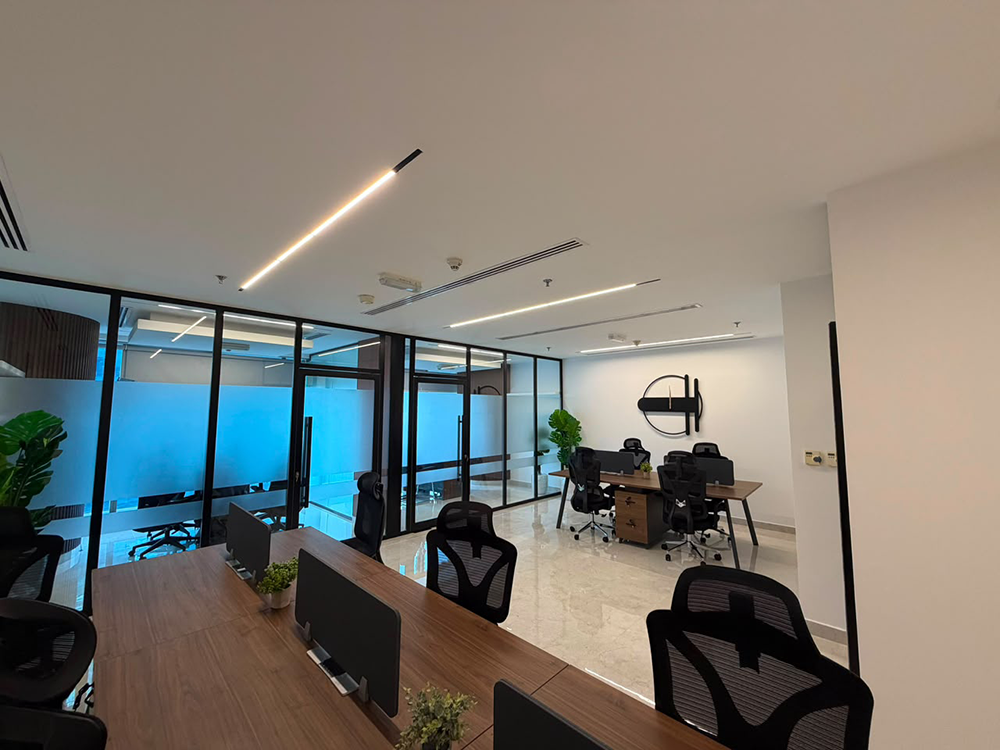 Fully furnished high-floor office for rent in The Citadel Tower