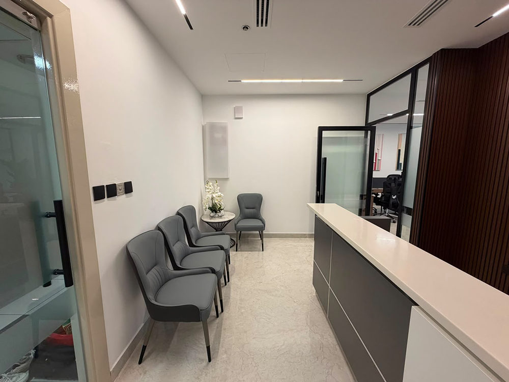 Fully furnished high-floor office for rent in The Citadel Tower