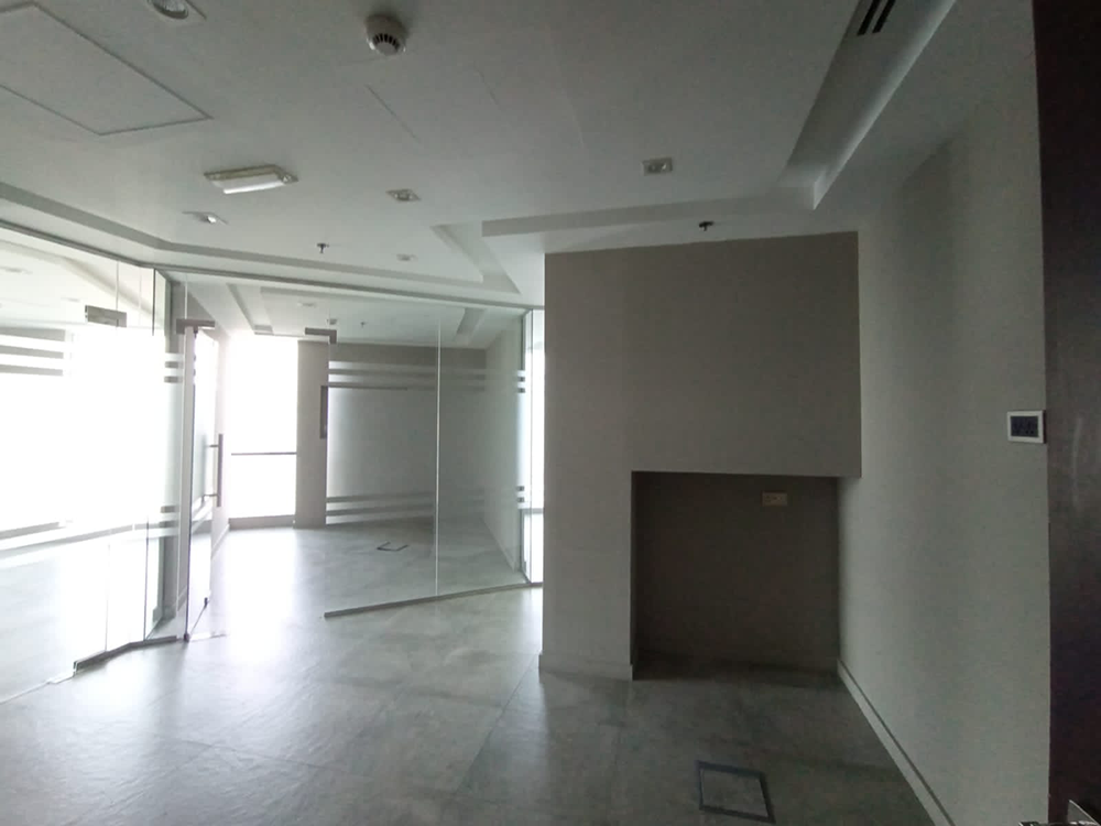 Modern commercial workspace interior