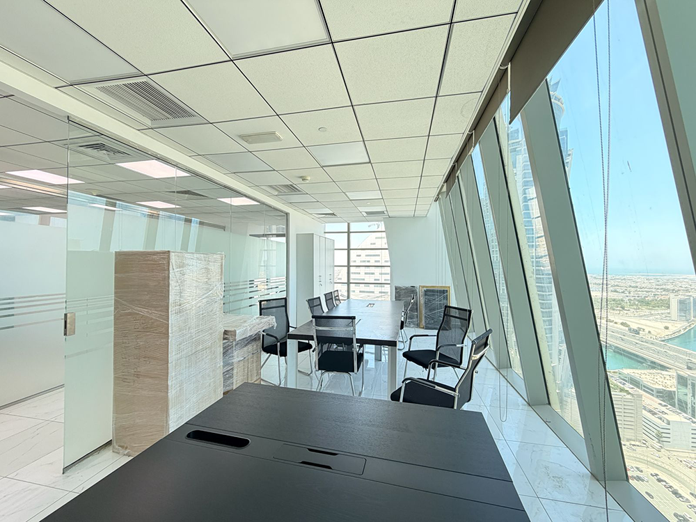 Fully fitted office space for rent in The Prism, Business Bay