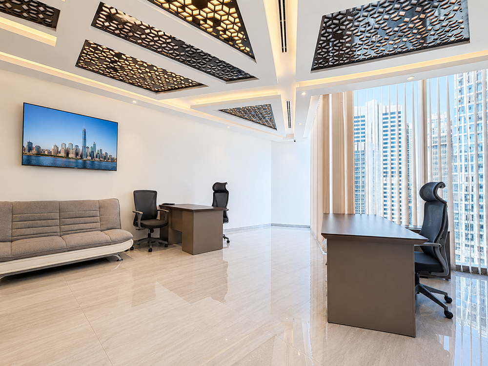 Bright office space for rent in Park Lane Tower, Business Bay