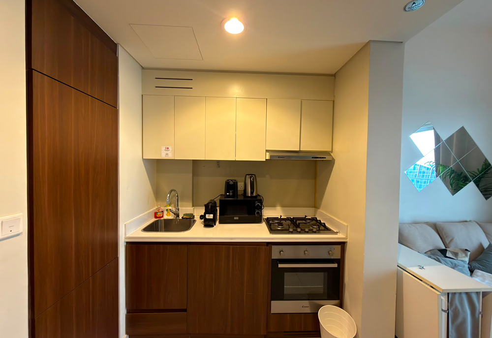 Spacious living area in furnished Dubai apartment