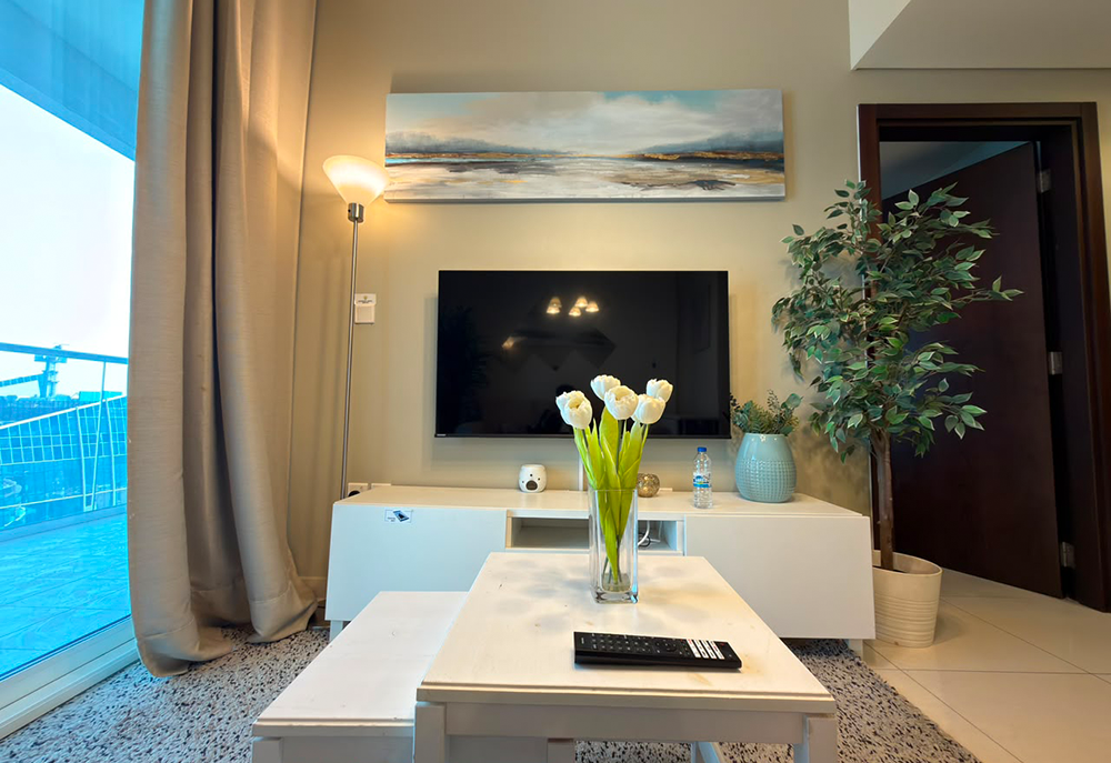 Modern bathroom in Vera Residences apartment