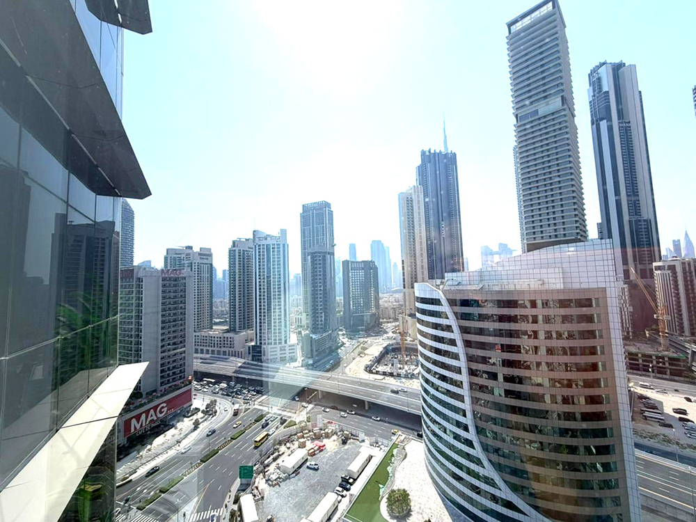 Furnished office space for rent in B2B Tower, Business Bay